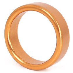 Kiotos Cockring en aluminium Circle 15mm Doré